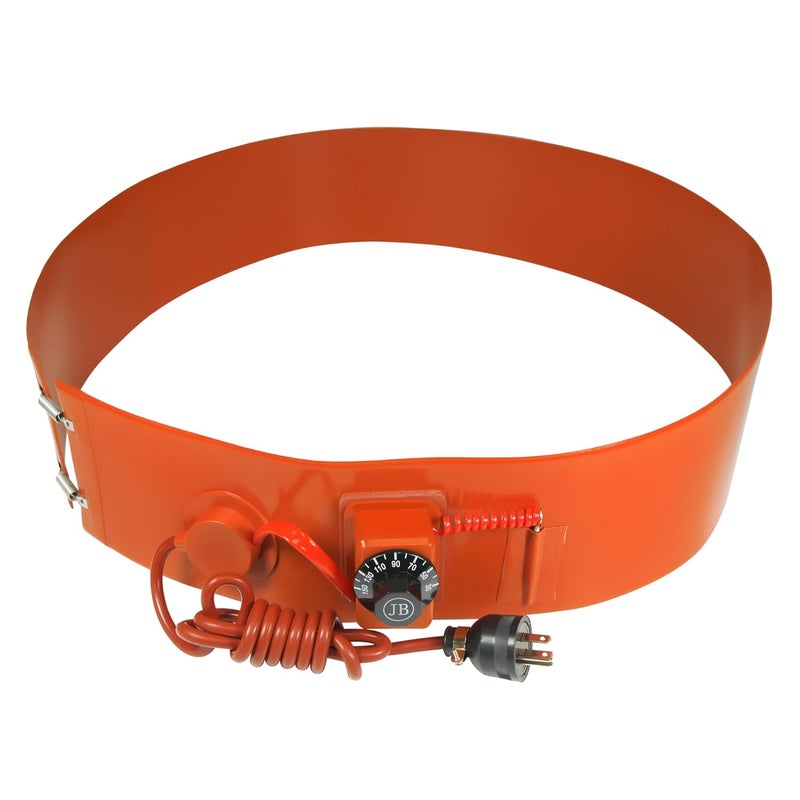 Lan -He Metal Drum Heater, Bucket Heater for 55 Gallon Drums,Grease Keg Heater, Insulated Band 1200 Watt 120 Volt (68in-55 Gallon(1 Pack)) - Image 4